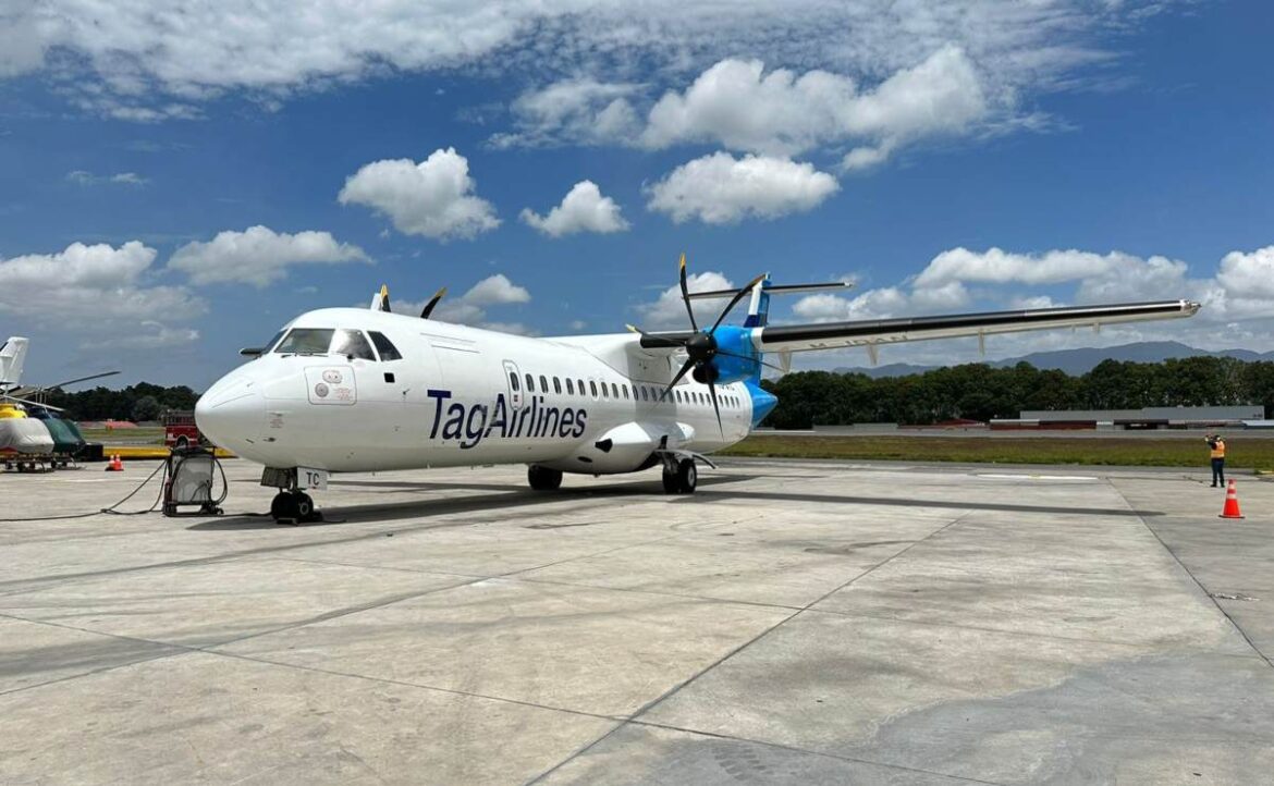 TAG Airlines ha adquirido su tercer avión ATR 72-500, fortaleciendo así la conectividad en la región del Mundo Maya.