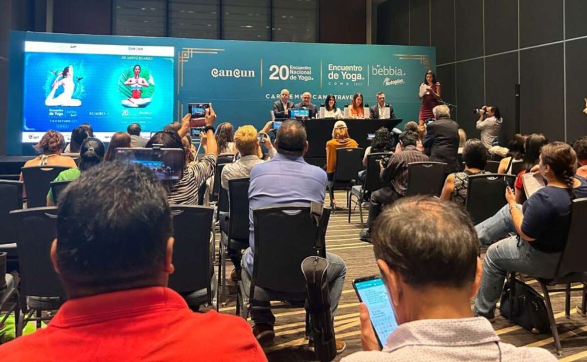 encuentro-nacional-de-yoga-en-un-paraíso-turístico-ENY-cancún-2023 Descubre el Encuentro Nacional de Yoga en Cancún 2023, un evento que busca consolidar a este destino turístico en el segmento del bienestar.