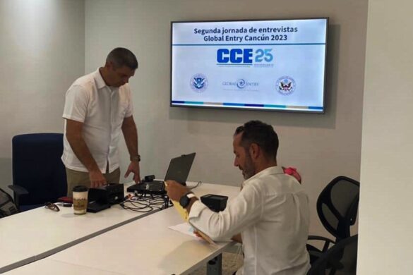 El Consejo Coordinador Empresarial del Caribe (CCE) y el Consulado de Estados Unidos en Mérida han logrado con éxito el programa Global Entry.