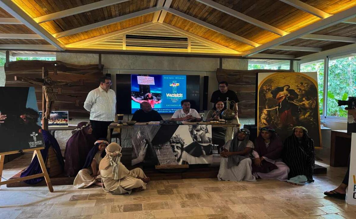 Con una asistencia estimada de dos mil personas, el viernes 29 de marzo se realizará la 13ª edición del Viacrucis Viviente en Playa Delfines.