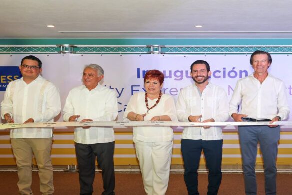 Luego de casi tres meses en operación, se inauguró oficialmente el hotel City Express by Marriott Cancún Aeropuerto.